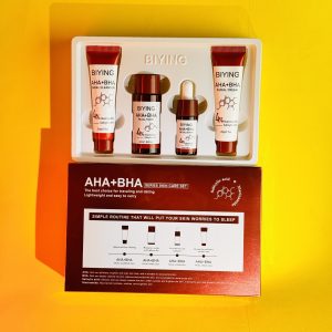 BIYING AHA +BHA SKIN CARE SET