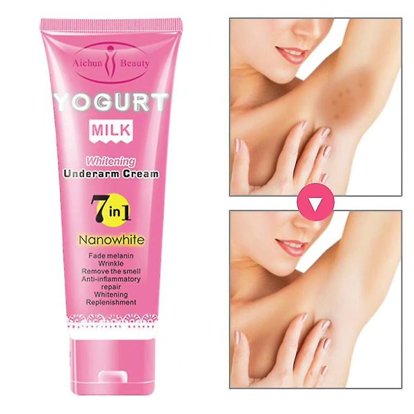 Yogurt milk whitening underarm cream